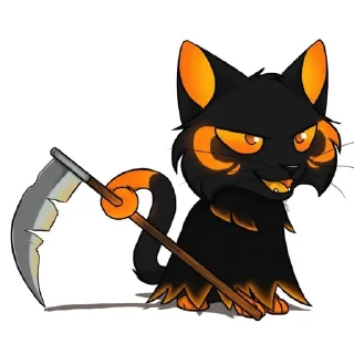 Стикер кастел кетс чиби @Femoji - 0