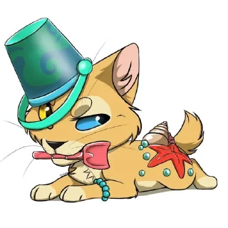 Стикер кастел кетс чиби @Femoji - 9