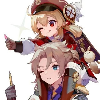 Sticker 𐌺𐌡И & А𐌡ЬБЕД𐌏  •  @fordgenshin - 10