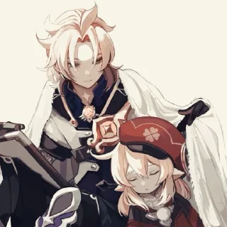 Sticker 𐌺𐌡И & А𐌡ЬБЕД𐌏  •  @fordgenshin - 4