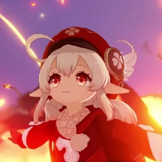 Sticker 💥Klee @akylahori - 2