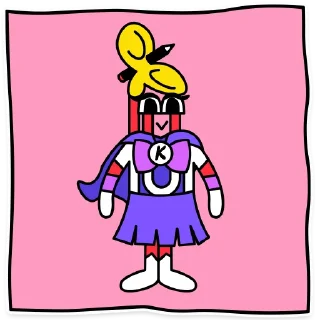 Стикер Скрепочка Клерка (@kubklerk) - 2