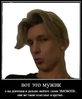 Sticker тупые делбики - 8
