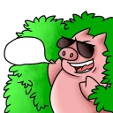 Sticker Арбитражный Свин KMA.biz - 2