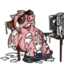 Sticker Арбитражный Свин KMA.biz - 8