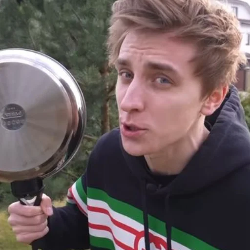 person human face clothing