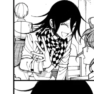 Стикер Kokichi Oma gs (目玉焼き) - 2