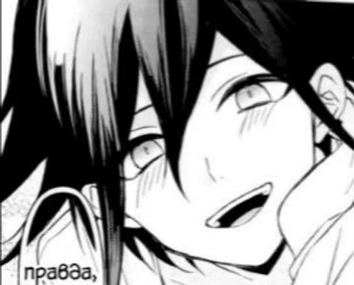 эскиз аниме иллюстрация