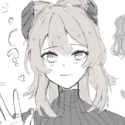 anime illustration sketch