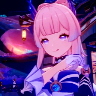 Стикер рыбка моя @genshinbyevico - 3