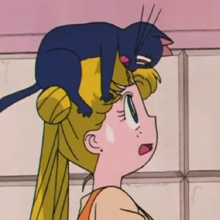 Sticker 🌙Сайлар Мун♥ - 9