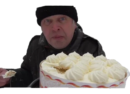 Человек десерт молочный