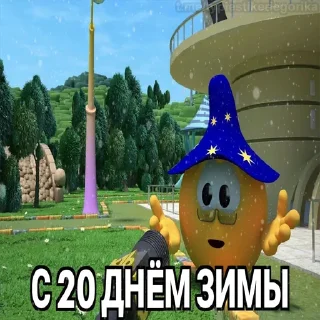 Sticker Колобанга Дни Зимы @typiestikeriegorika - 4