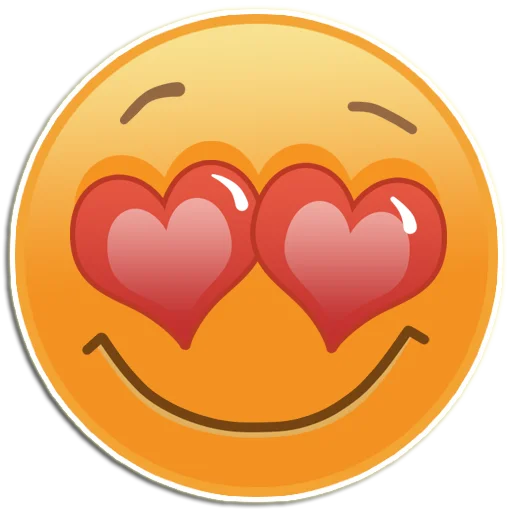 heart cartoon circle