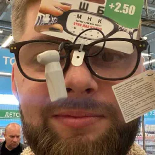 Sticker коля вещает - 7