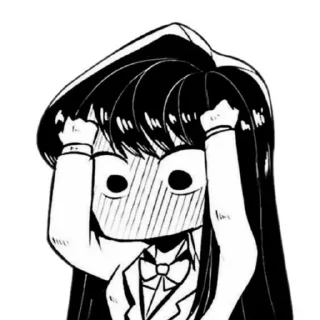 Sticker Komi san @Xeraz077_066 - 3