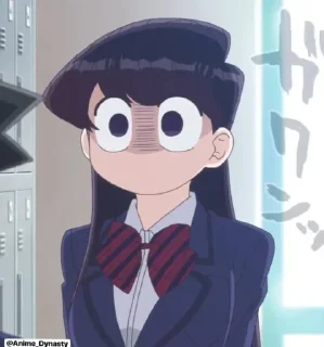 Sticker Komi san @Xeraz077_066 - 6