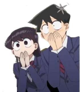 Sticker Komi san @Xeraz077_066 - 2