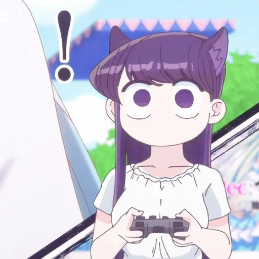 Sticker komi-san ! ♡ @bluberxc :: @fStikBot - 11