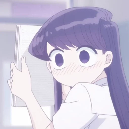 Sticker komi-san ! ♡ @bluberxc :: @fStikBot - 10