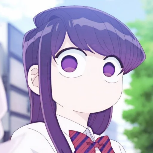 Sticker komi-san ! ♡ @bluberxc :: @fStikBot - 8