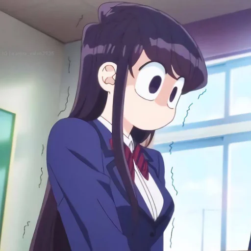 Стикер komi @stickerspackanime - 8