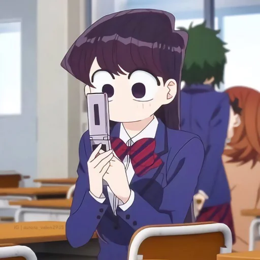 Стикер komi @stickerspackanime - 5