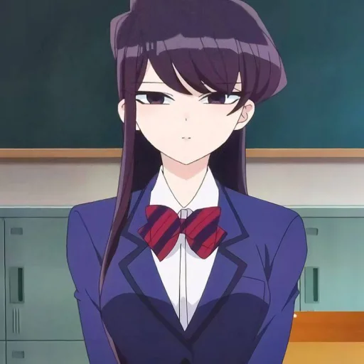 Стикер komi @stickerspackanime - 2