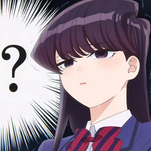 Стикер komi @stickerspackanime - 1