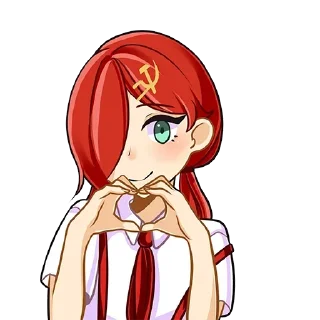 Sticker Коммунизм Тян - @stikersR34 - 6