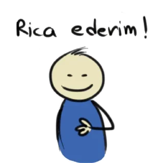 Стикер Qonşu - Komşu - 5