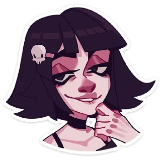 Стикер Кортни ⇾ ❲ @moleboroda ❳ - 7