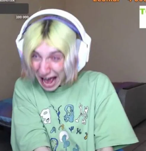 human face headphones clothing