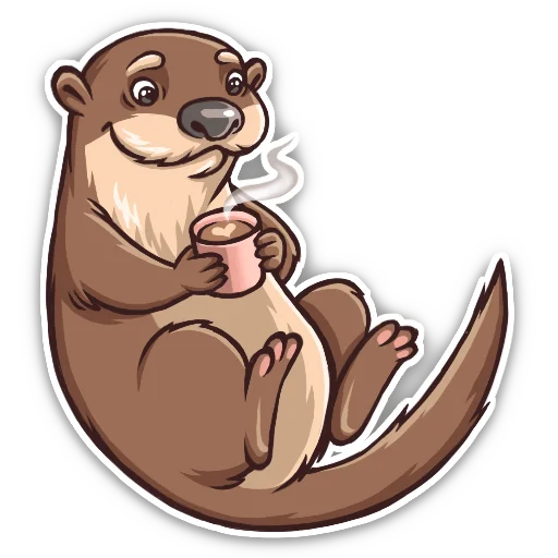 Выдра @petukhova_art - 