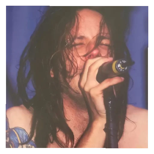 person microphone human face