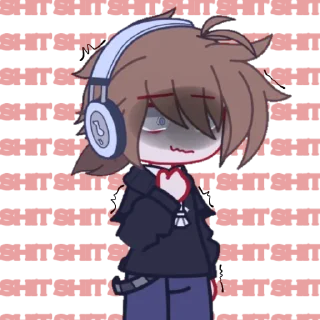 Sticker денис спит в коробке - 1