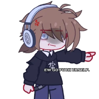 Sticker денис спит в коробке - 5