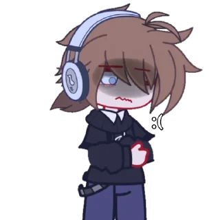 Sticker денис спит в коробке - 8