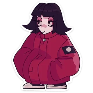 Sticker Кортни @anime4_arts - 10