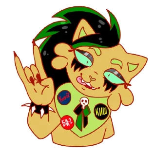 Sticker Дынька - 6