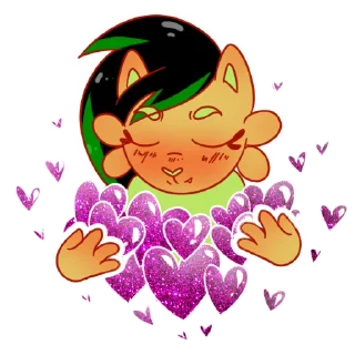 Sticker Дынька - 2