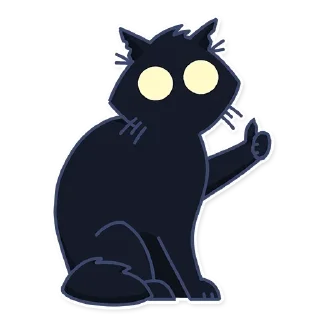 Sticker Кошмарик - @stickers_vk - 3