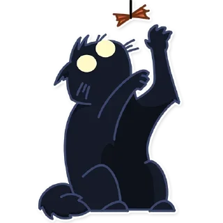 Sticker Кошмарик - @stickers_vk - 8