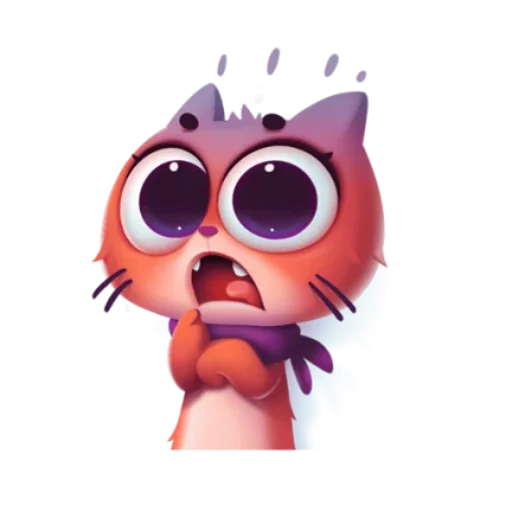 Sticker котёнок Таффи - 6