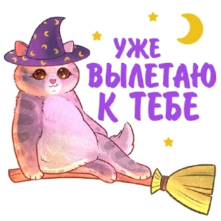 Sticker Котики и фразочки @kotiki_i_frazochki хэллоуин - 9
