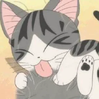 Стикер котик :3 - 4