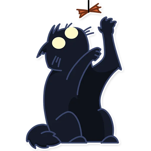 Sticker kotkoshmarik - 1