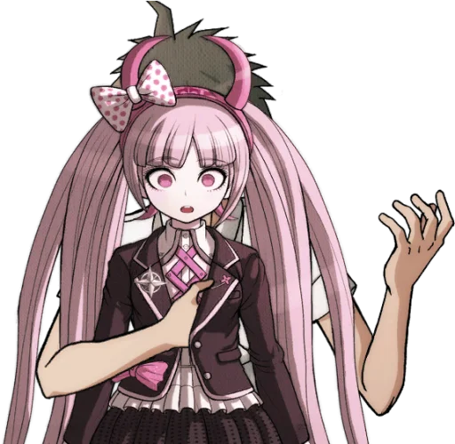 anime cartoon human face