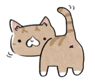 Sticker котя ! ₊`☽.࿔ @ims0ft - 9