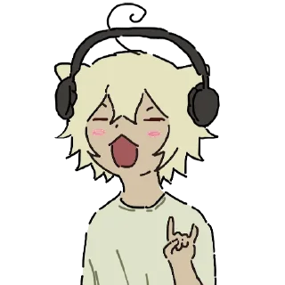 Sticker котячик - 4